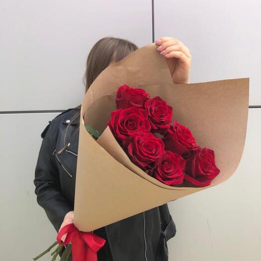 Monooket rosa de una sola cabeza roja en paquete