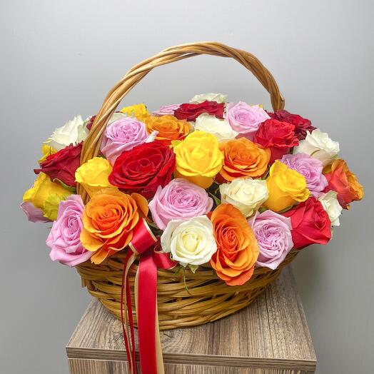 ✅ Roses in the basket