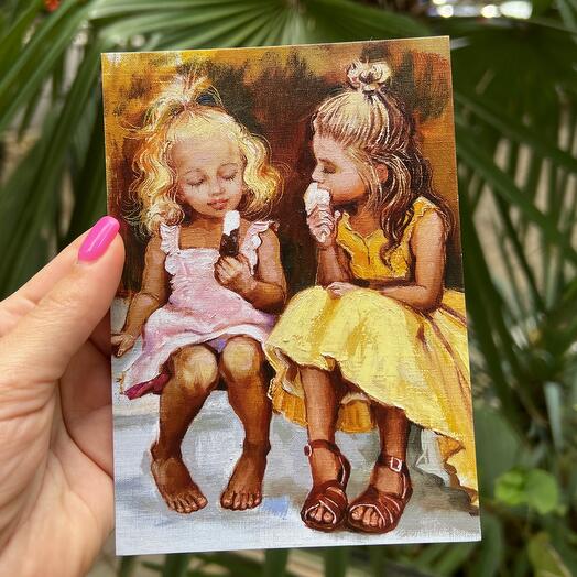 Tarjeta de Novia goloso