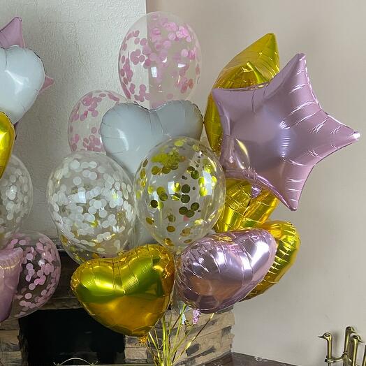 Globos de Cumpleaños, 12 piezas