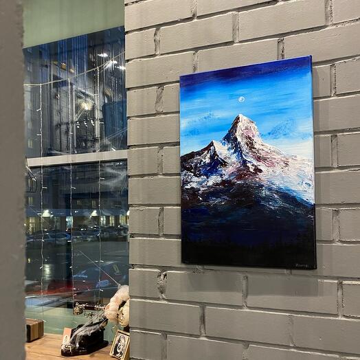 Картина «Гора с луной»