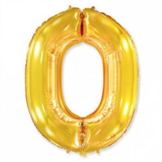 Figure 0 gold, 102 cm