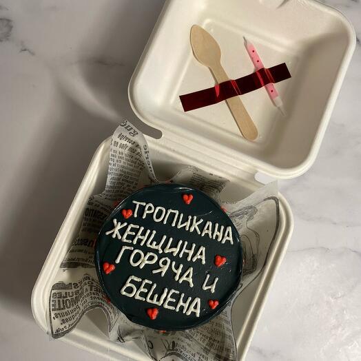 Бенто торт «Тропикана- женщина»