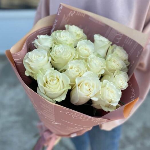Rosas blancas (15 piezas)