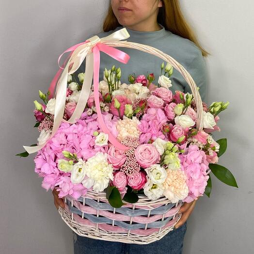 Cesta de flores