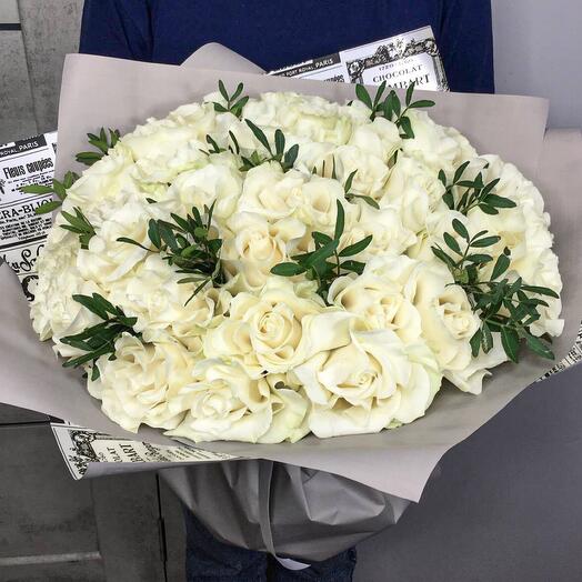 French White roses