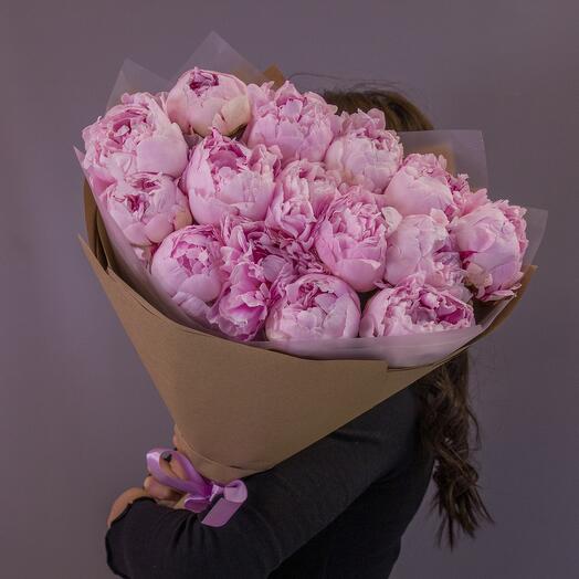 Букет из Пионов 15шт💕