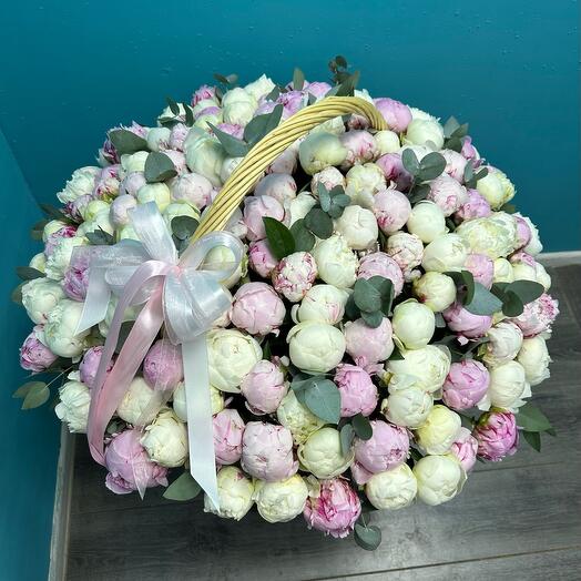 Cesta de flores