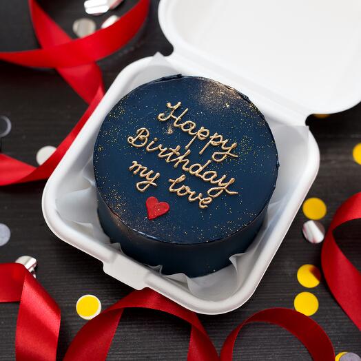 Pastel de Bento "Happy Birthday"
