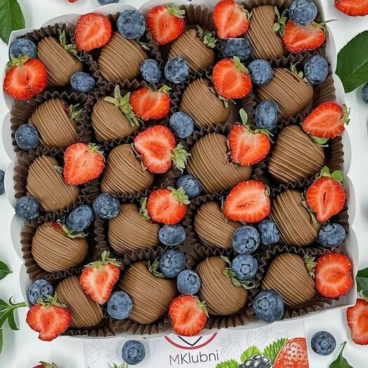 Клубника в шоколаде BERRY PREMIUM (16-25 ягод)