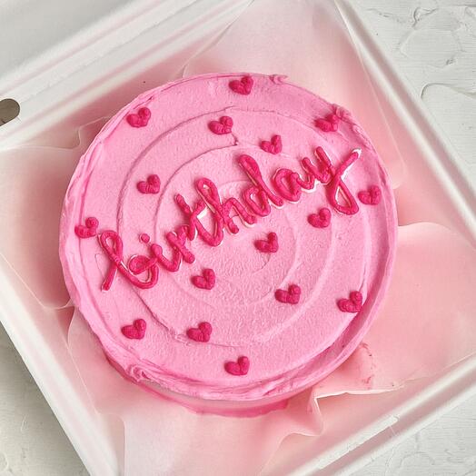 Бенто-торт "birthday"