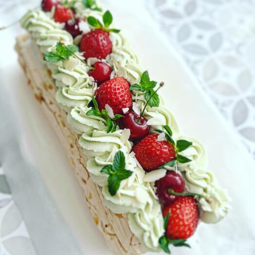 Меренговый рулет