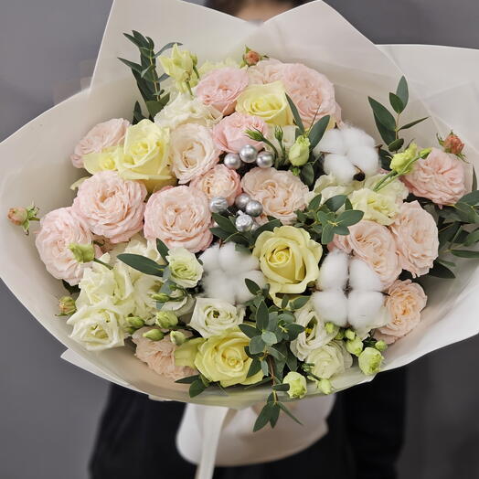 Нежный микс в оформлении
