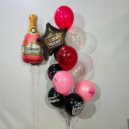 Champagne balls 12 pcs