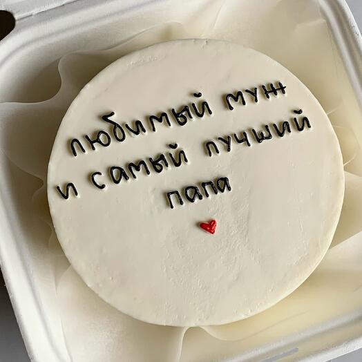 Бенто торт мужу