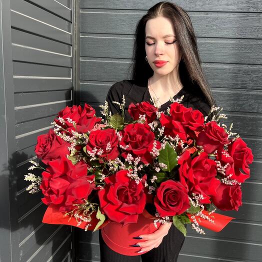 Цветы в коробке