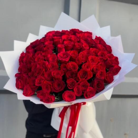 101 Red Rose Bouquet