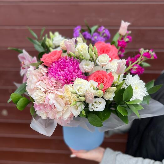 Flowers in a box