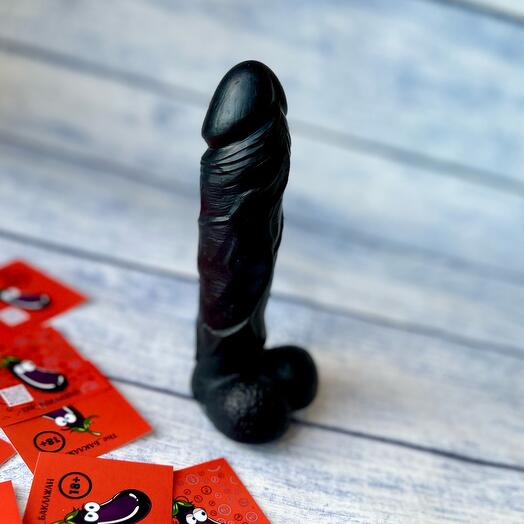 The Баклажан (мыло 18+ сувенирное дилдо)