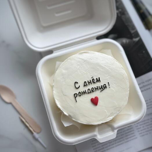 Bento cake "Happy birthday!️» 🎁