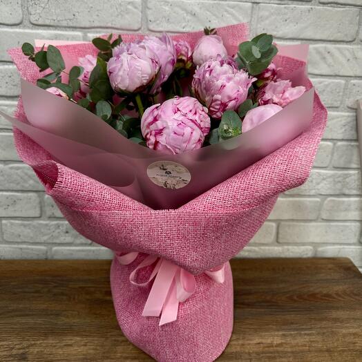 Пионы в оформлении