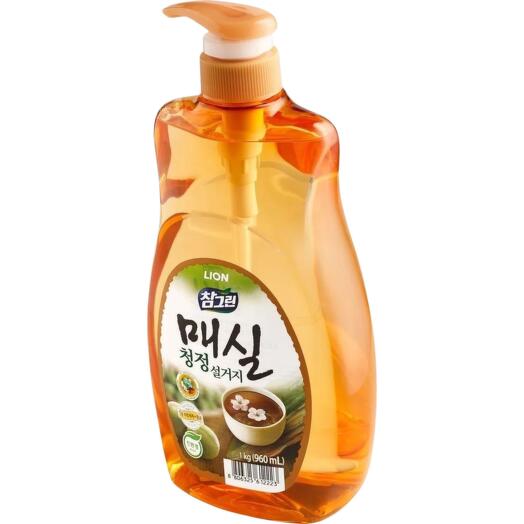 Lion Chamgreen Plum Средство для мытья посуды, овощей и фруктов Японский абрикос - 1 кг