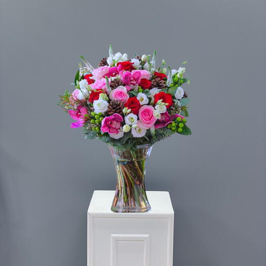 Radiant Harmony Vase Arrangement