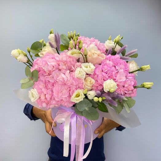 Цветы в коробке 🌸