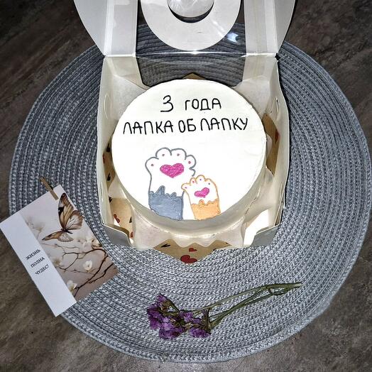 Бенто торт для любимой