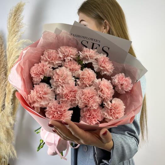 Розовые диантусы 🎀