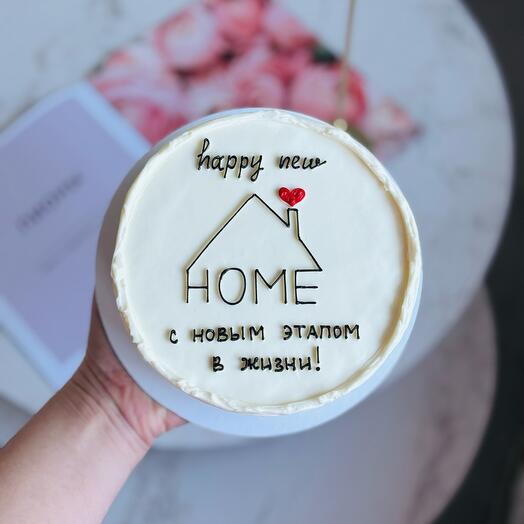Бенто-торт "Happy new Home