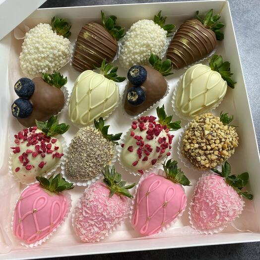 Клубника в шоколаде 16