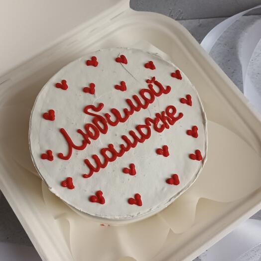 Бентоторт для  Мамы к 8 Марта