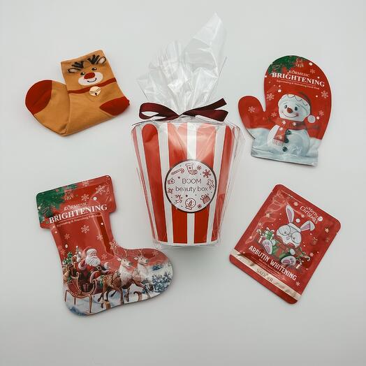 RED SANTA BOX