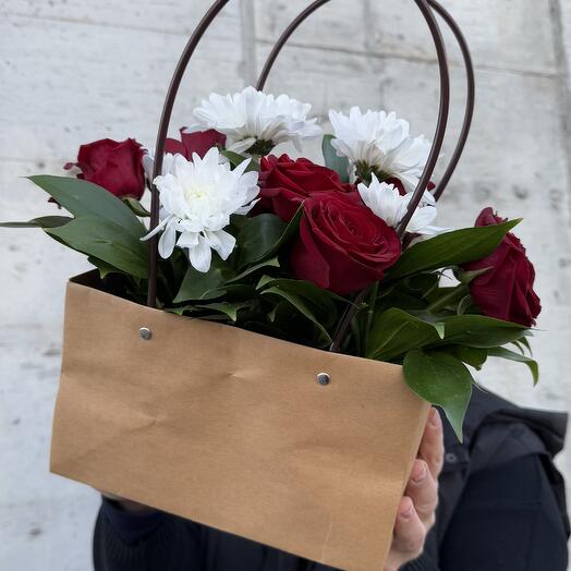 Цветы в коробке