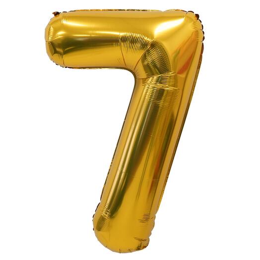 Воздушный шар цифра 7