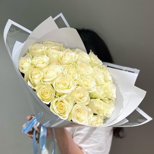 Rosas blancas 25 piezas