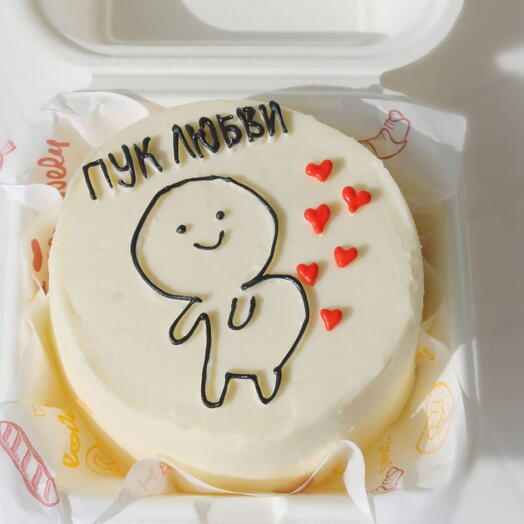 Бенто-торт на 14 февраля