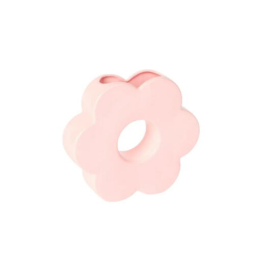 Vase (vaza / ваза) Daisy Pink (roza), 20 cm, DOIY