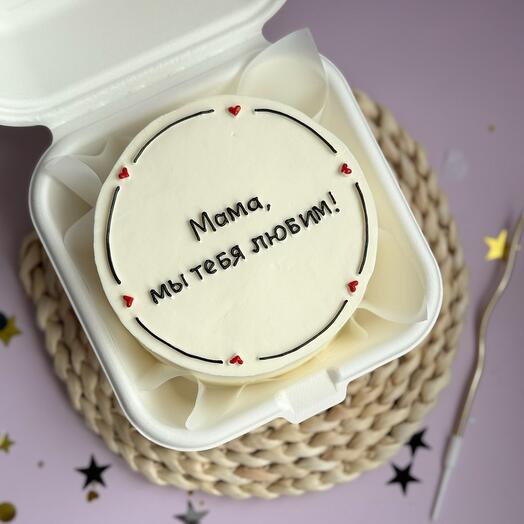 Бенто торт маме мама с днем рождения