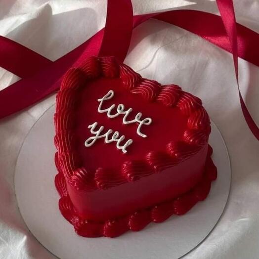 Бенто торт сердечко