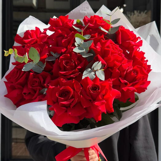 French Red Roses