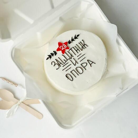 Бенто-торт "Защитник и опора" в подарок папе, мужу, парню