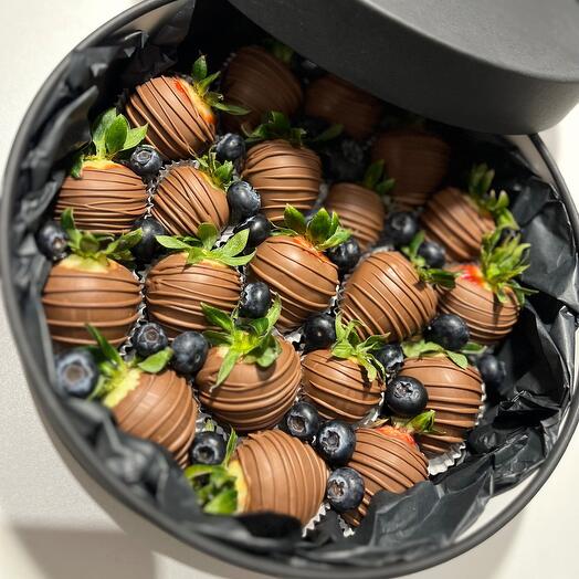 Premium chocolate-covered strawberries