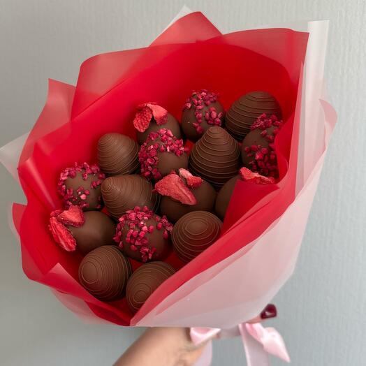 Букет из клубники в шоколаде 💌