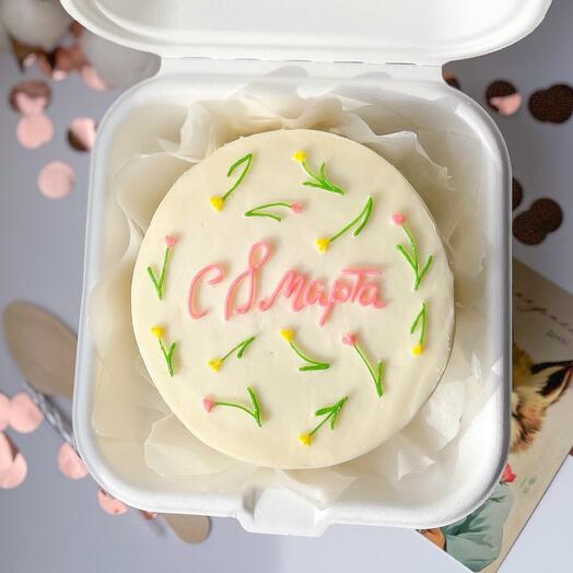 Бенто торт на 8 марта «Цветочки»