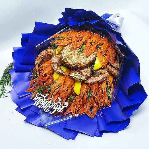 Букет "Вкусные гости"