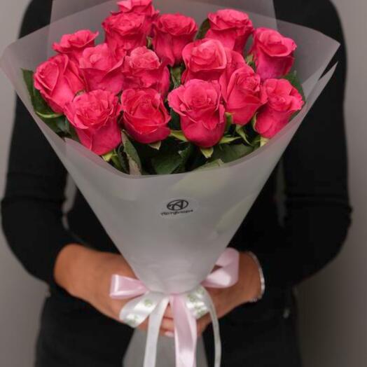 Розы мир Света 15 штук