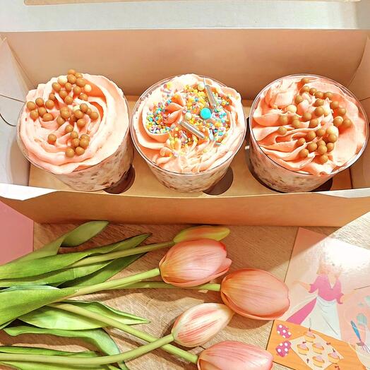 Трайфлы с мороженым 🎁 в подарок маме, бабушке, папе, подруге, другу, воспитателю, учителю