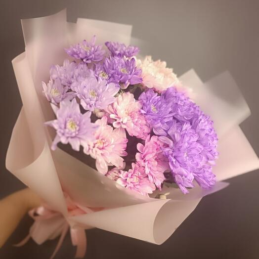 Bouquet of chrysanthemums 5 pieces